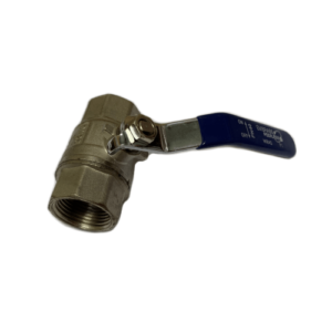 1" Inch Blue Lever Ball Valve F x F - WRAS Full Bore