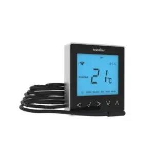 Heatmiser neoStat-e V2 Electric Floor Heating Thermostat Sapphire Black