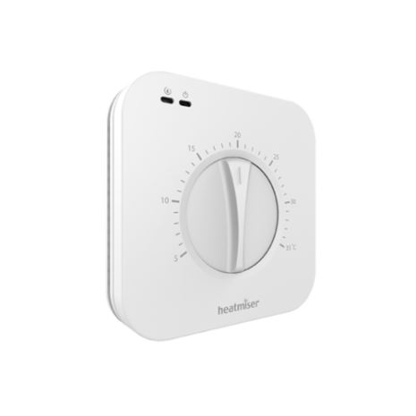 Ds1.png Wired Heatmiser DS-SB manual dial thermostat for heating systems