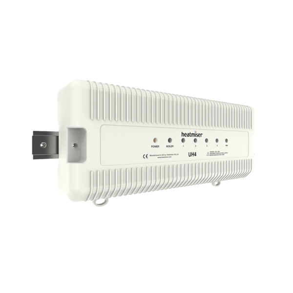 Heatmiser UH4 wiring centre for up to 4 zone control