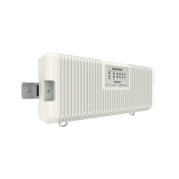 Heatmiser UH8-RF wiring centre for up to 8 zone control using wireless thermostats