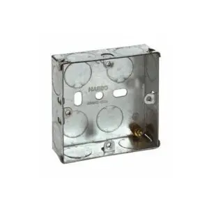 Metal Single Gang Back Box