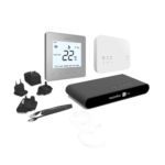 HomeKit Enabled Wireless Smart Thermostat - Heatmiser NeoAir Kit Gen 2 - Platinum Silver