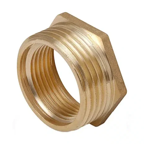 Brass Hexagon Bush - 1" x 1/2"