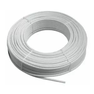 large coil of underfloor heating pipe