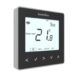 Wired Heatmiser neoStat V2 thermostat for underfloor heating in black.