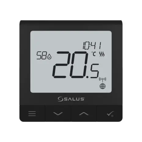 Black Salus thermostat, SQ610B