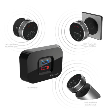 IT800WIFI Smart Thermostat 1 Salus IT800 wifi thermostat and reciever