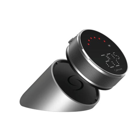 Salus IT800 wifi thermostat with desk holder