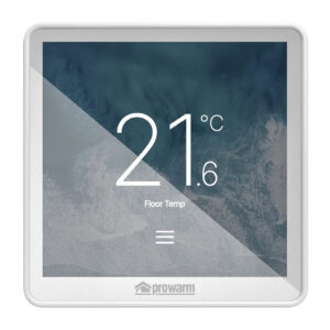 ProWarm Touch IQ ST Series - White Touchscreen Thermostat