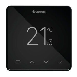 ProWarm Touch IQ S Series - Black Thermostat