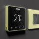 proWarm Touch IQ S Series-Black Thermostat 2 Brass Trim 2