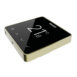 proWarm Touch IQ S Series-Black Thermostat 2 Brass Trim 3