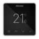 proWarm Touch IQ S Series-Black Thermostat Silver Trim