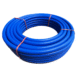 Pre insulated pipe blue