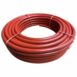 pre insulated pipe red
