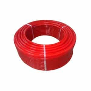 Pert Evoh 12mm red underfloor heating pipe